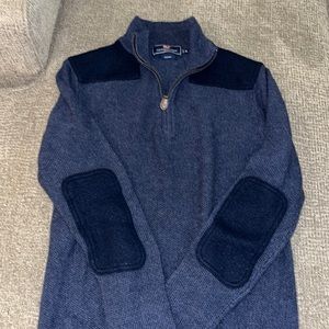 Mens Vineyard Vines Quarter-Zip Sweater